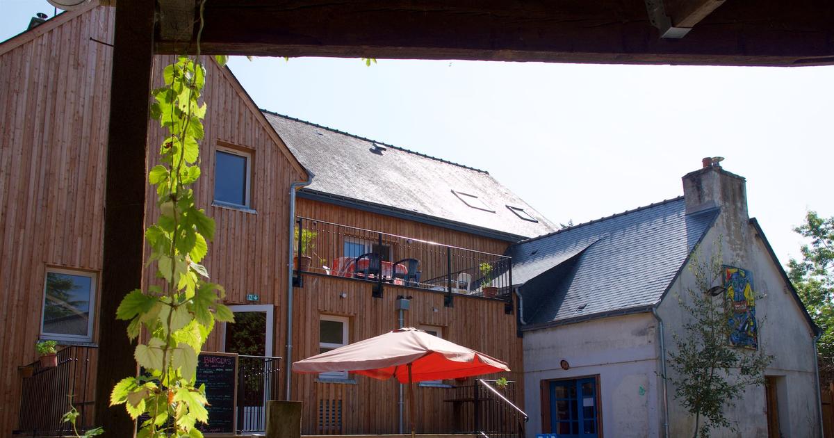 salon commun lumineux d'une auberge de voyageurs